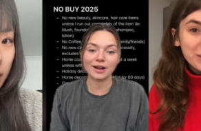 #NoBuy2025: у TikTok з&#8217;явився тренд, який закликає відмовитися від зайвих покупок