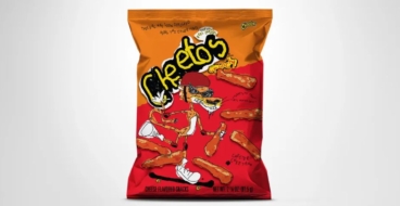 Cheetos випустив шрифт, створений недомінуючою рукою