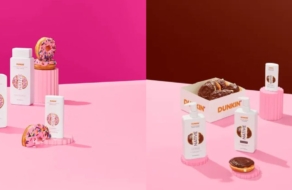 Dunkin&#8217; випустила лінійку засобів по догляду за тілом, натхнену пончиками