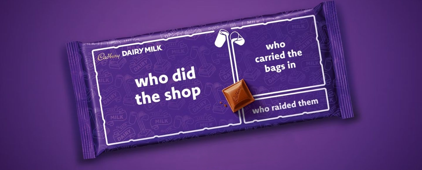 Cadbury випустив паковання для справедливого розподілу шоколаду