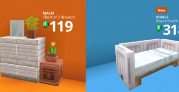 IKEA переосмыслила свою мебель в стиле Minecraft