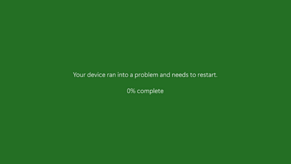 Windows изменил цвет «экрана смерти»