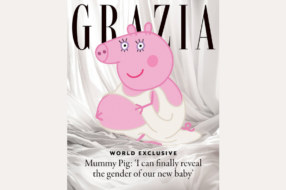 Мама Свинки Пеппы украсила обложку журнала Grazia