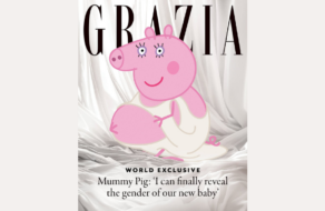 Мама Свинки Пеппи прикрасила обкладинку журналу Grazia