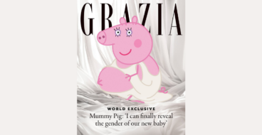 Мама Свинки Пеппы украсила обложку журнала Grazia