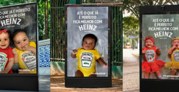 Heinz зобразив на своїх бордах немовлят