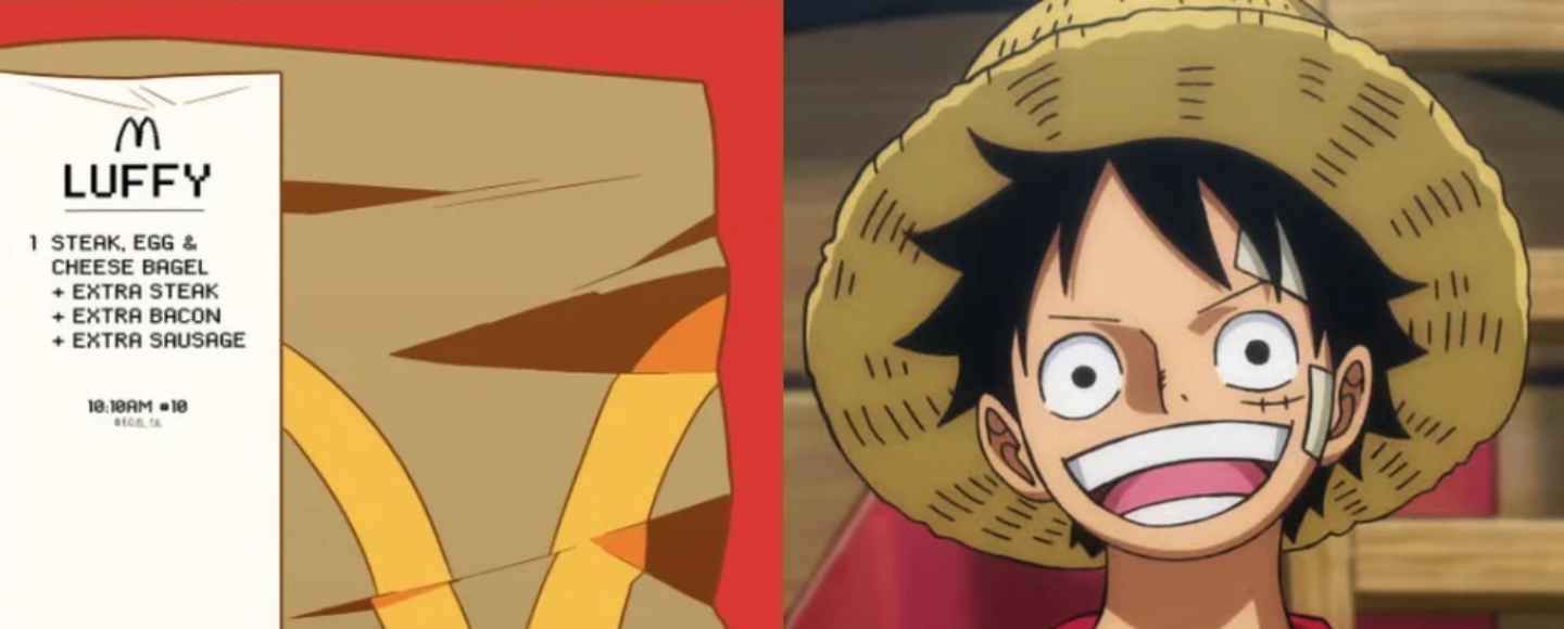 Що їдять герої «One Piece» і «Атаки титанів»: McDonald’s показав замовлення аніме-персонажів
