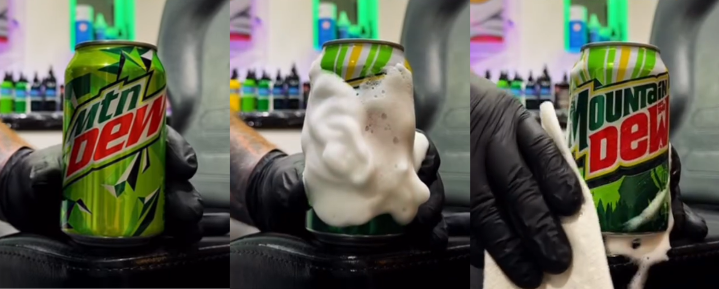 Mountain Dew предложил своим фанатам обновить татуировку