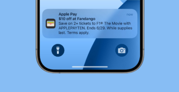 В Apple Wallet з'явилася реклама фільму «Формула-1»: користувачі iPhone обурені