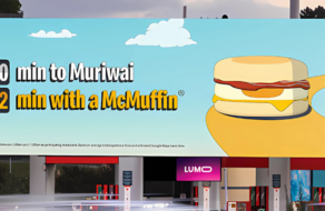 McDonald&#8217;s створив білборди, що ведуть до бургерів з точністю навігатора