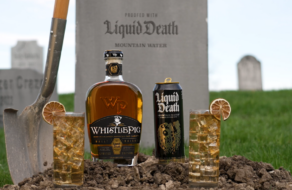 Liquid Death випустив віскі, витриманий у труні