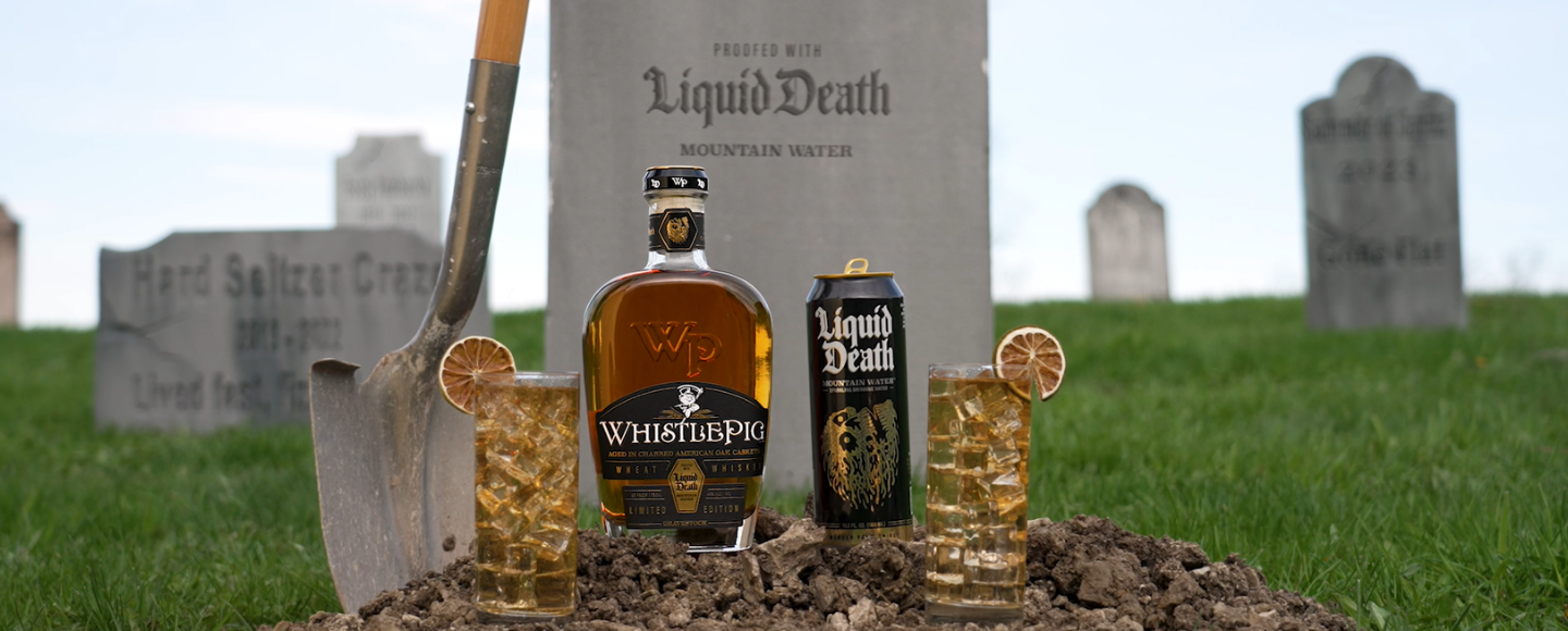 Liquid Death випустив віскі, витриманий у труні