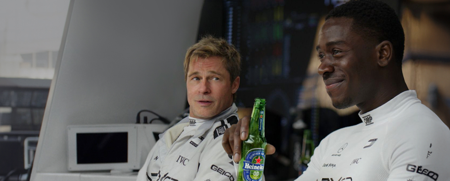 Гонка за помірністю: як Heineken, Бред Пітт і Дамсон Ідріс об’єдналися заради безпечного водіння