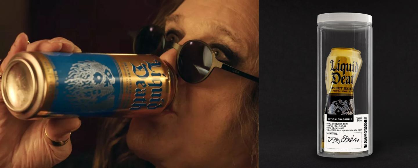 Liquid Death випустив банки із ДНК Оззі Осборна