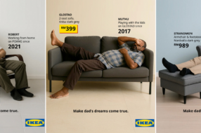 IKEA перетворила звичку татів дрімати у кріслі на зворушливу рекламу