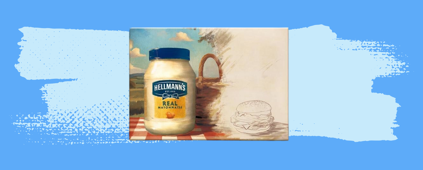 Hellmann’s показав картини, які не завершили через сендвіч з майонезом