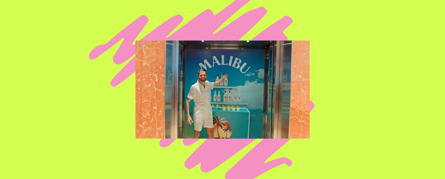 Як побороти професійне вигорання: Malibu провів вечірку в офісному ліфті
