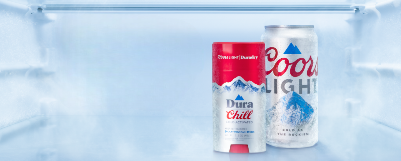 Coors Light випустив дезодорант для охолодження пахв