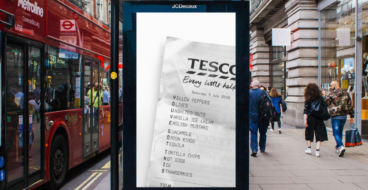 Tesco перетворила чеки на слова підтримки