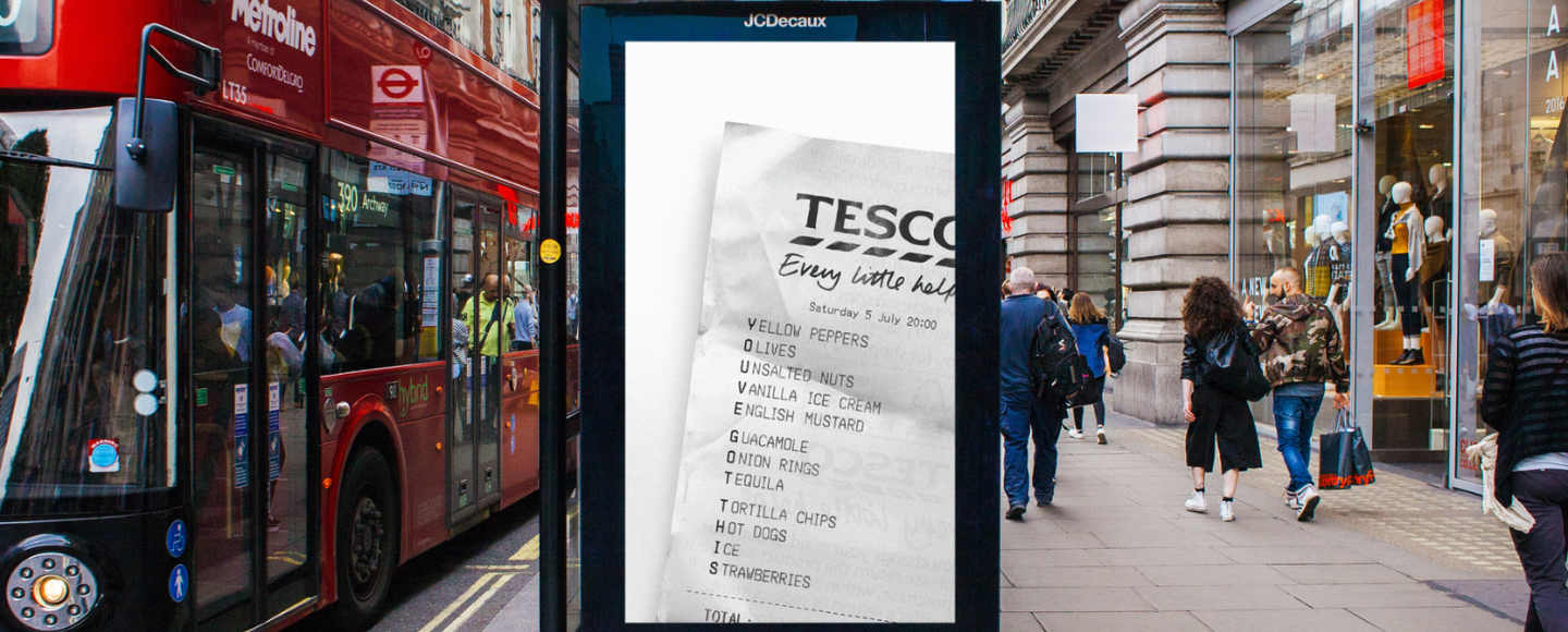 Tesco перетворила чеки на слова підтримки