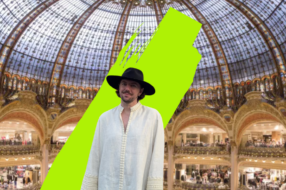 Ruslan Baginskiy прикрасив вітрини Galeries Lafayette у Парижі: чому для маркетингу це важливо