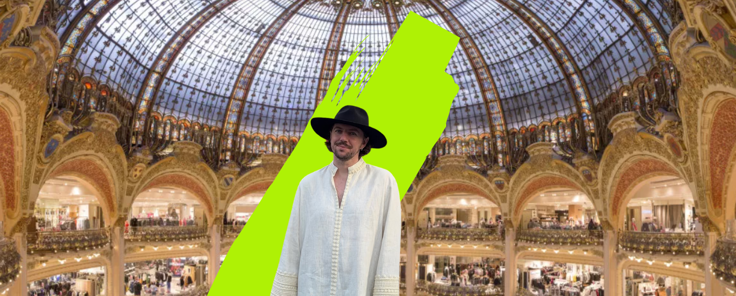 Ruslan Baginskiy прикрасив вітрини Galeries Lafayette у Парижі: чому для маркетингу це важливо