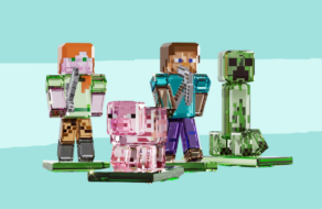 Swarovski представив колекцію кришталевих фігурок персонажів гри Minecraft