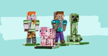 Swarovski представив колекцію кришталевих фігурок персонажів гри Minecraft