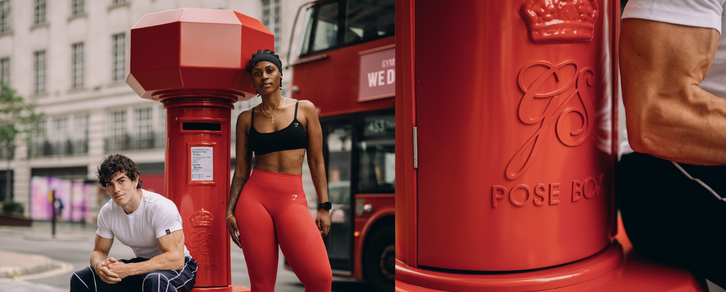 Gymshark перетворив поштові скриньки на гігантські гантелі