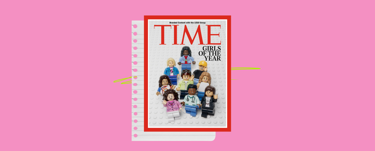 Фігурки LEGO, що зобразили дівчат року, прикрасили обкладинку TIME