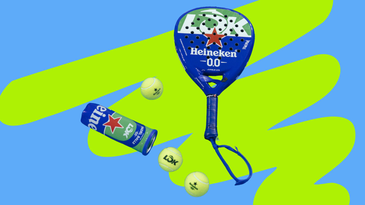 Heineken створив ракетку-відкривачку для пива