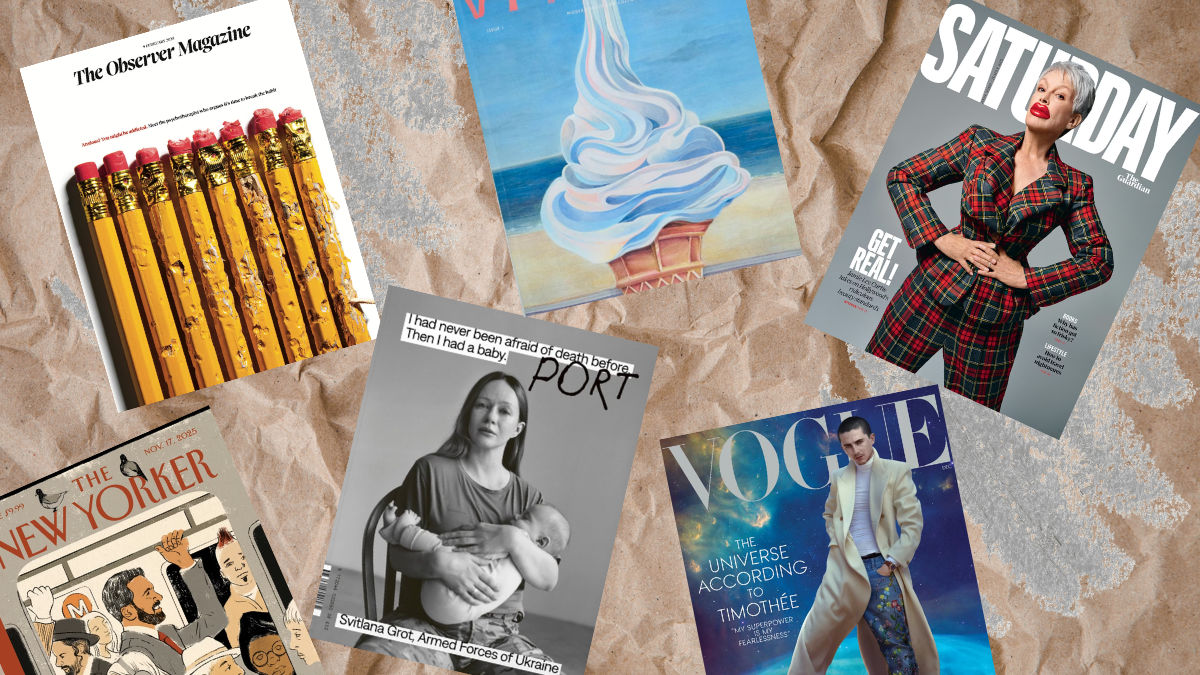 Vogue, The New Yorker, The Guardian: які обкладинки друкованих медіа привертали увагу у 2025 році