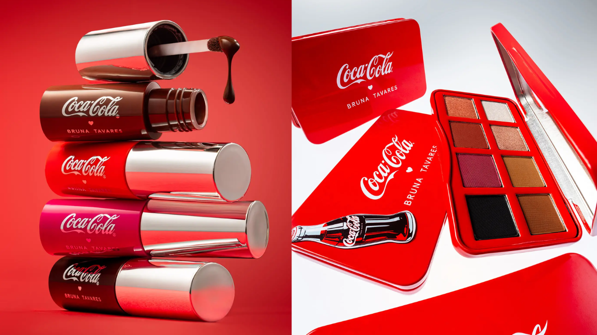 Coca-Cola випустила колекцію засобів для макіяжу