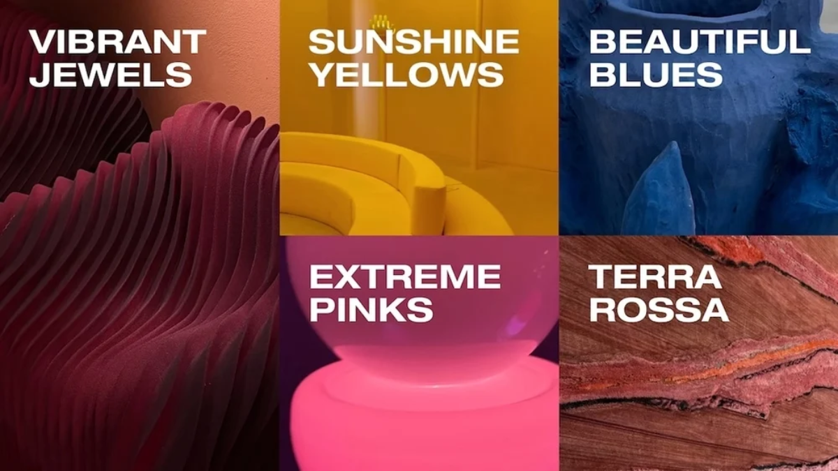 Pantone назвав трендові кольори Міланського тижня дизайну 2026