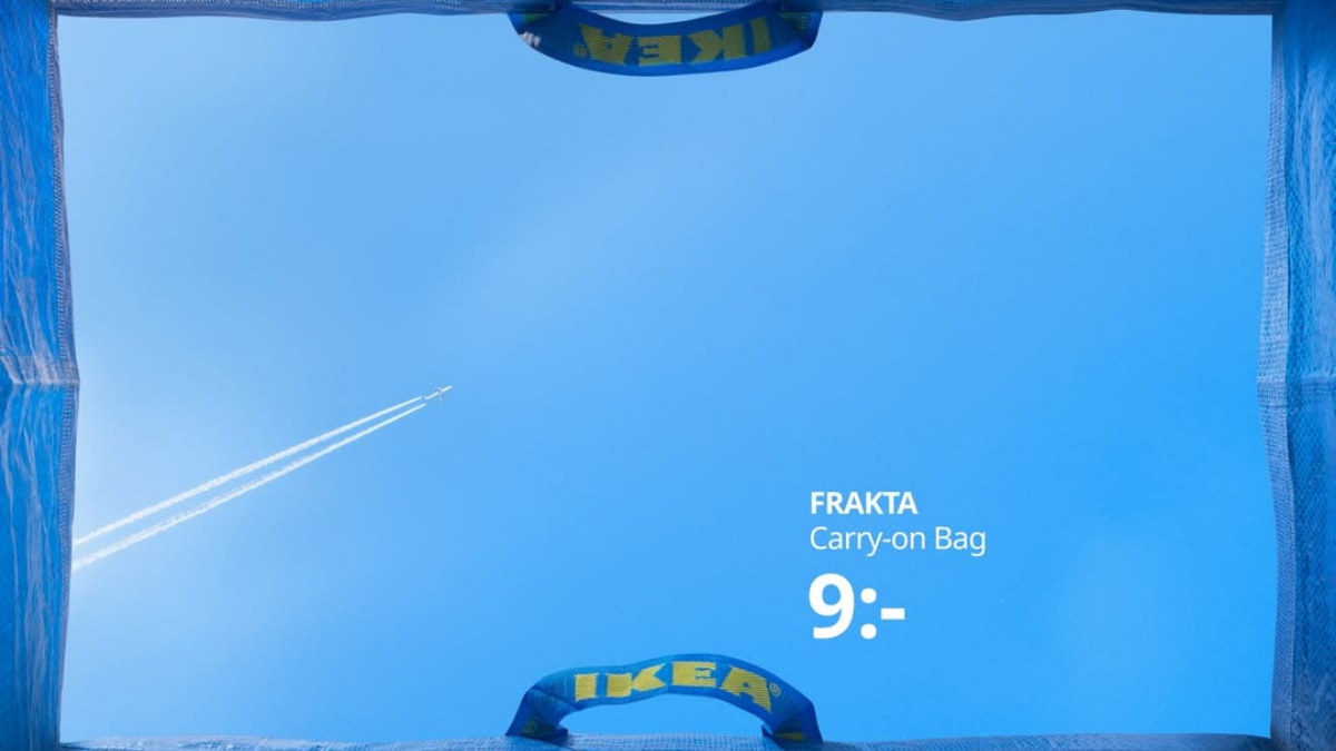 IKEA показала світ очима своєї культової синьої сумки FRAKTA